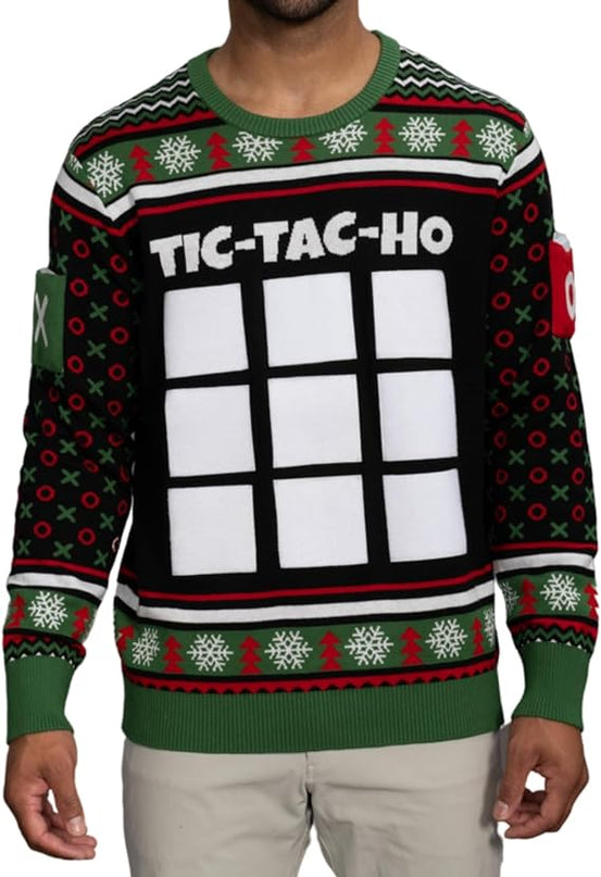 Pull de Noël moche Tic Tac Ho Festive Gamewear