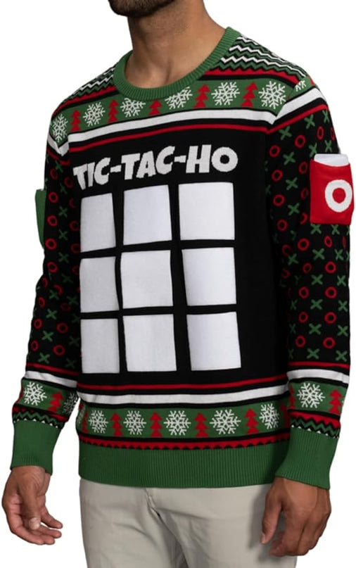 Pull de Noël moche Tic Tac Ho Festive Gamewear