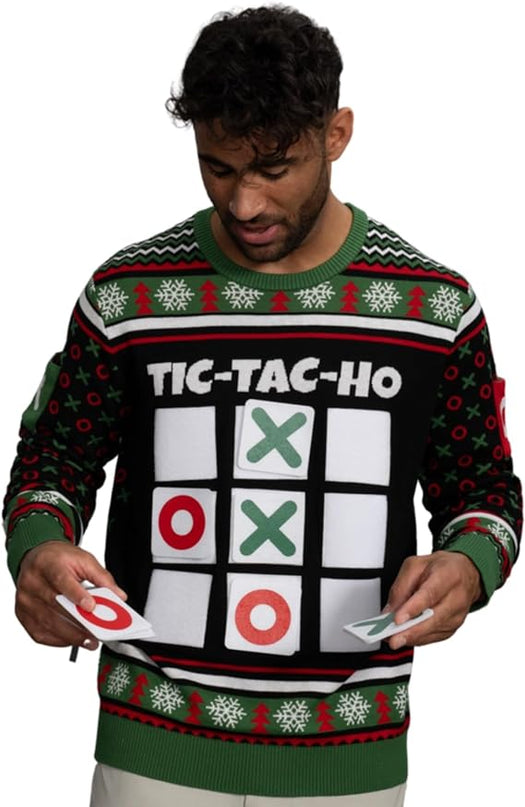 Pull de Noël moche Tic Tac Ho Festive Gamewear