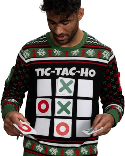 Pull de Noël moche Tic Tac Ho Festive Gamewear