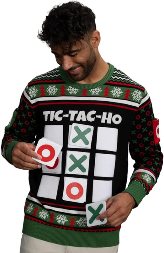 Pull de Noël moche Tic Tac Ho Festive Gamewear