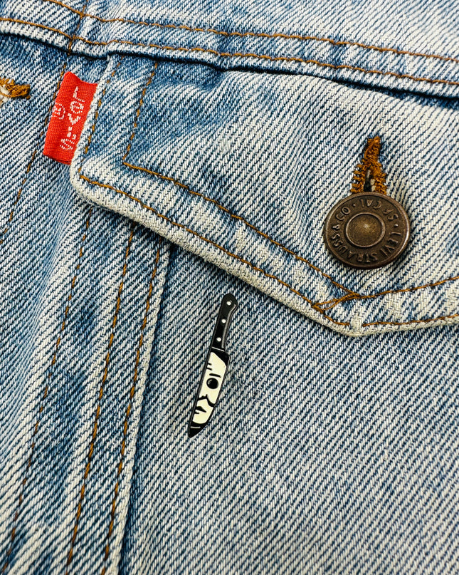 Scream Knife II Pin for Halloween Celebrations