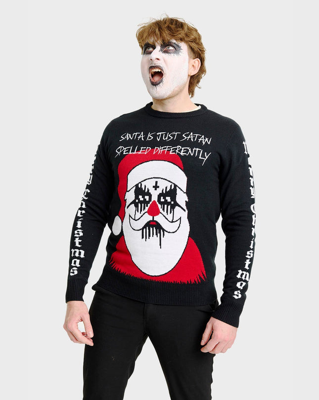 Le pull de Noël Satan pour hommes