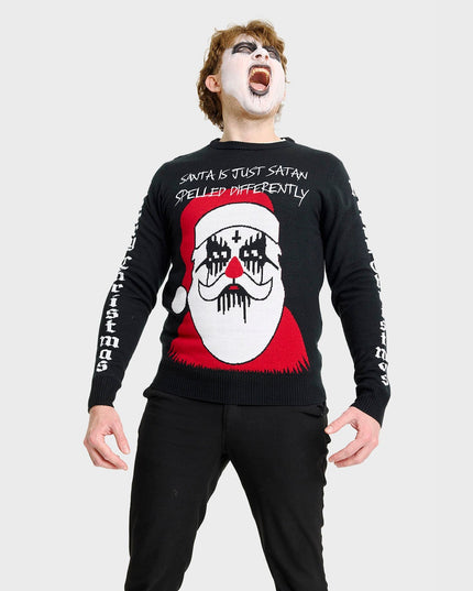 Le pull de Noël Satan pour hommes