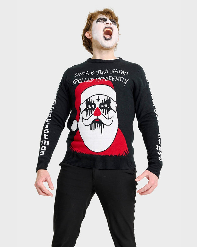 Le pull de Noël Satan pour hommes