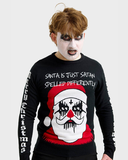Le pull de Noël Satan pour hommes