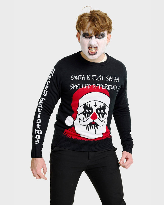 Le pull de Noël Satan pour hommes