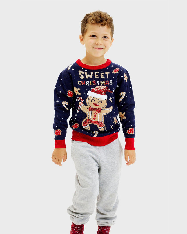 Pull mignon Cookie Man pour enfants