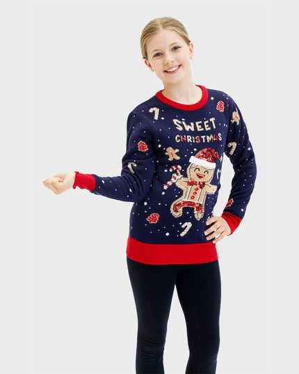 Pull mignon Cookie Man pour enfants
