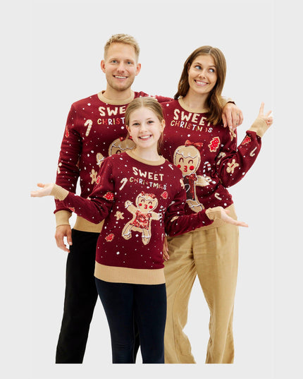 Pull mignon à motif de biscuits - Homme