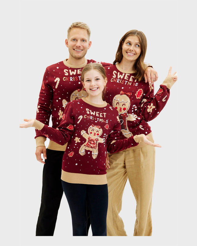 Pull mignon à motif de biscuits - Homme