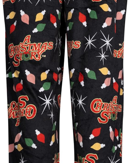 Pantalon de pyjama en polaire « A Christmas Story Holiday Lights »