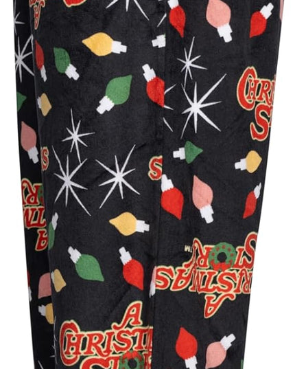 Pantalon de pyjama en polaire « A Christmas Story Holiday Lights »
