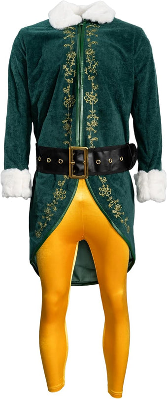 Ensemble de costume de luxe d'elfe de Noël