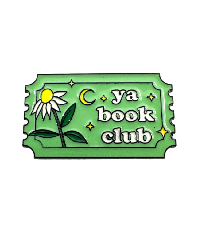 Insigne du club de lecture Ya Book Club | Étiquettes : Accessoires