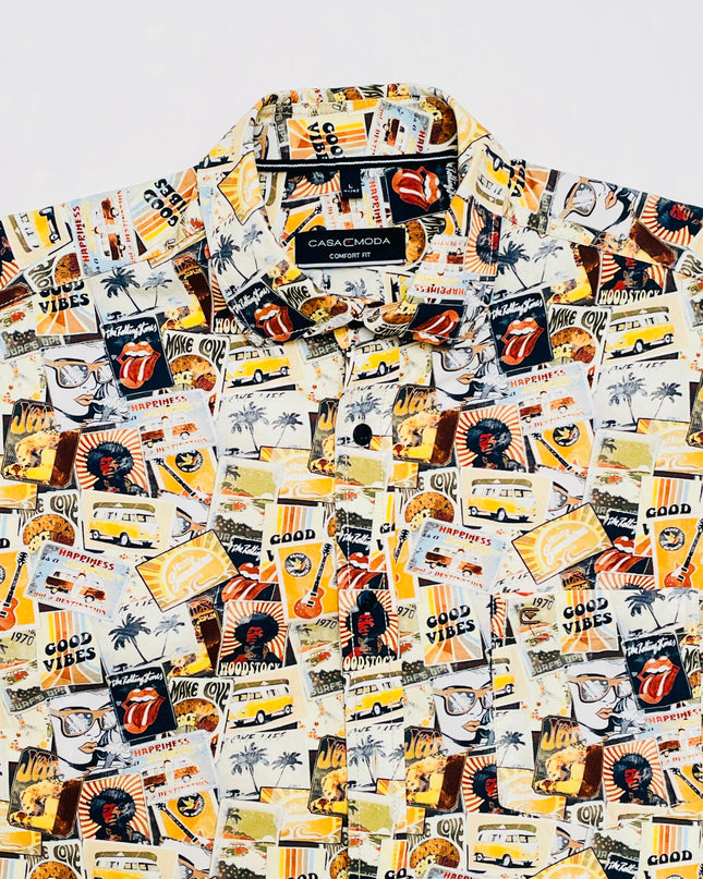 Chemise vintage - Bonjour hippie