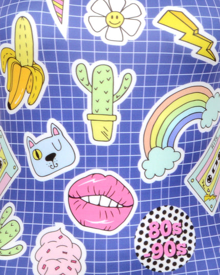 Robe de bain style années 80 pour un look de plage tendance