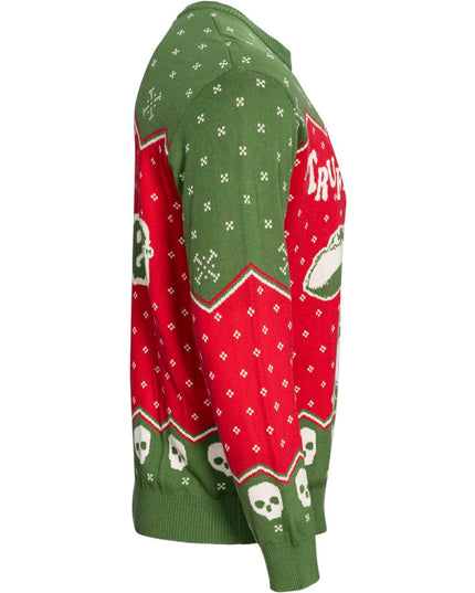 Pull de Noël moche Goonies Truffle Shuffle