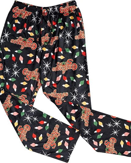 Pantalon de pyjama en polaire « A Christmas Story Holiday Lights »