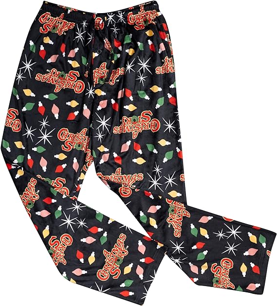 Pantalon de pyjama en polaire « A Christmas Story Holiday Lights »
