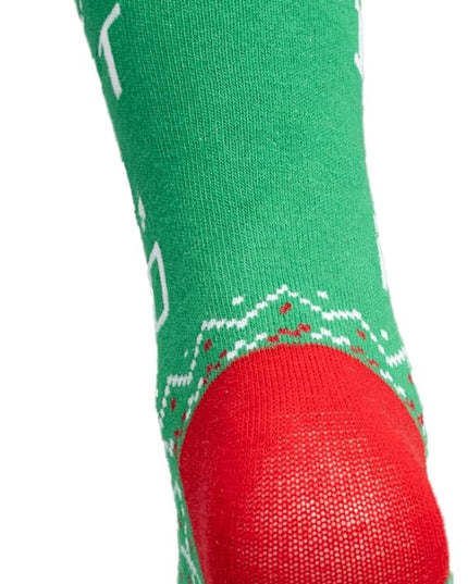 Chaussettes vertes unisexes Agent Todd et Margo Christmas Vacation