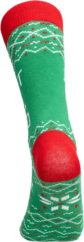 Chaussettes vertes unisexes Agent Todd et Margo Christmas Vacation