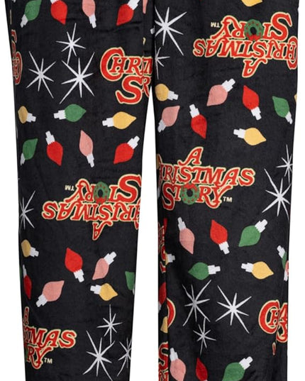 Pantalon de pyjama en polaire « A Christmas Story Holiday Lights »