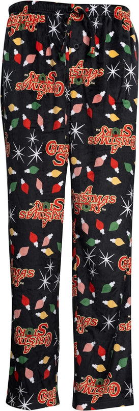 Pantalon de pyjama en polaire « A Christmas Story Holiday Lights »