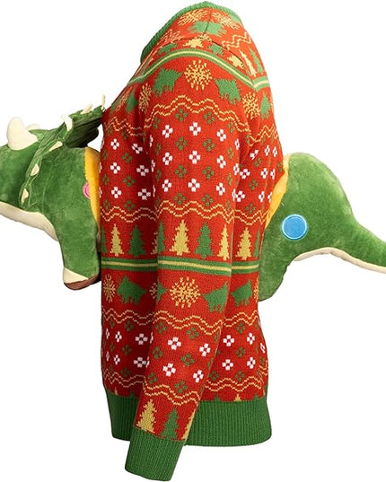Pull moche dinosaure Tricératops 3D