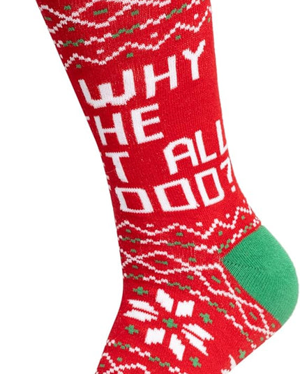 Chaussettes unisexes Agent Todd et Margo en vacances de Noël