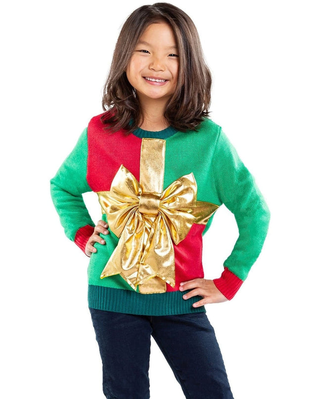 Boy's / Girl's Little Present Ugly Christmas Sweater