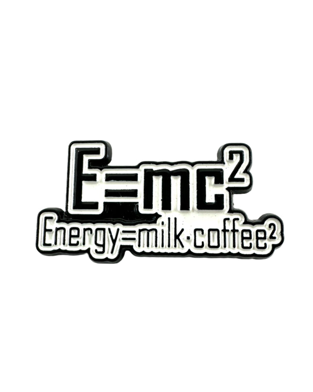 E=mc2 Enamel Pin Badge