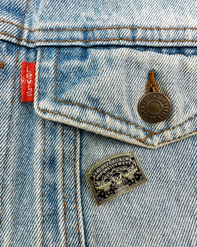 Spirit Board Enamel Pin Badge