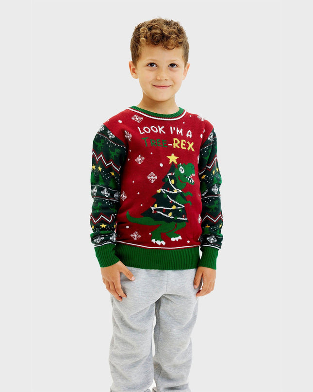 Le pull Tree-REX pour enfants