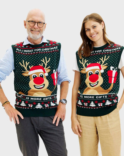 Pull de Noël Rudolph pour hommes