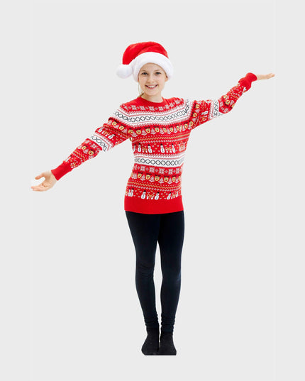 Le pull rouge Reinstyle pour enfants