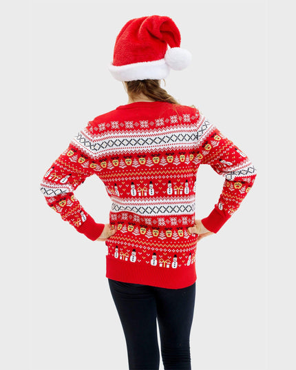 Pull rouge Reinstyle pour enfants