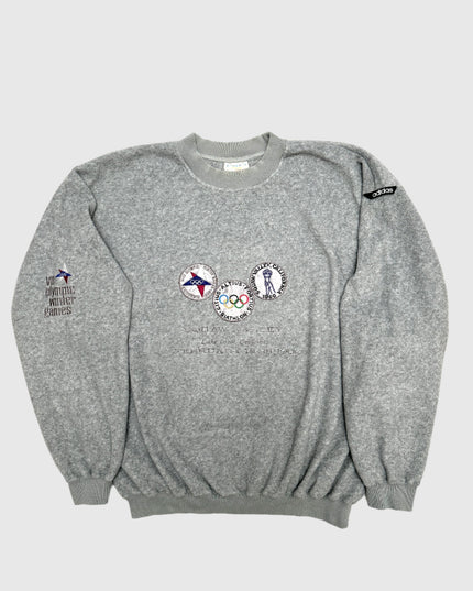 Pull vintage des Jeux olympiques d'hiver de 1960 | Style classique des fêtes