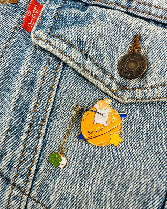Pin's Space Corgi | Pyjamas et accessoires de Noël pour toute la famille
