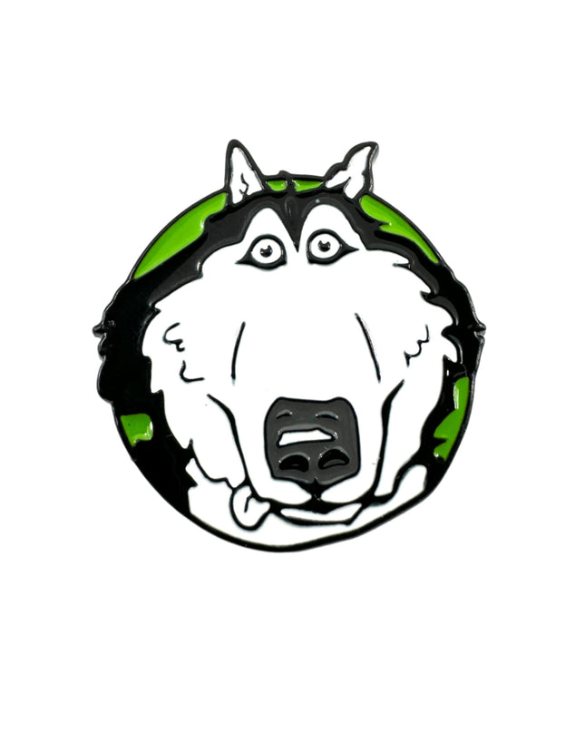 Pin's Husky II - Un accessoire adorable pour les amoureux des chiens