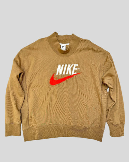 Pull vintage Nike couleur sable | Vêtement de vacances élégant pour homme