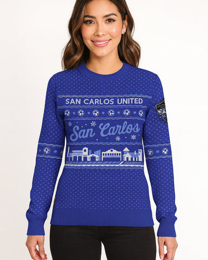 Women's San Carlos United Holiday Knit Sweater