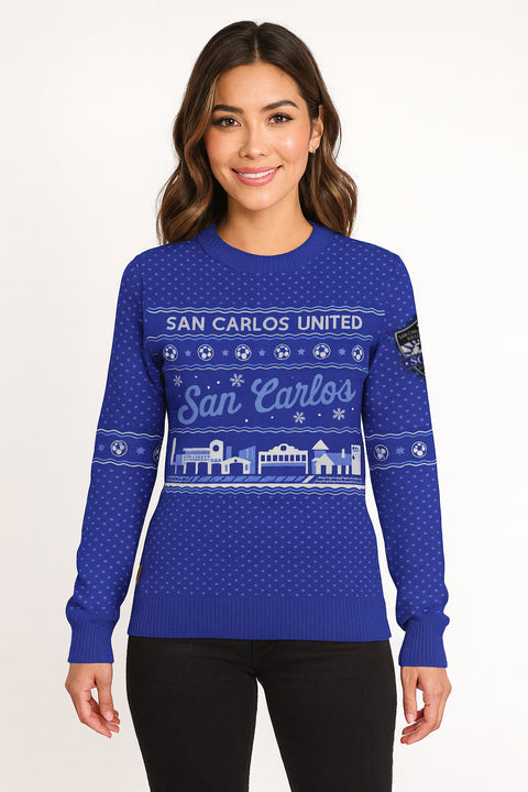 Women's San Carlos United Holiday Knit Sweater