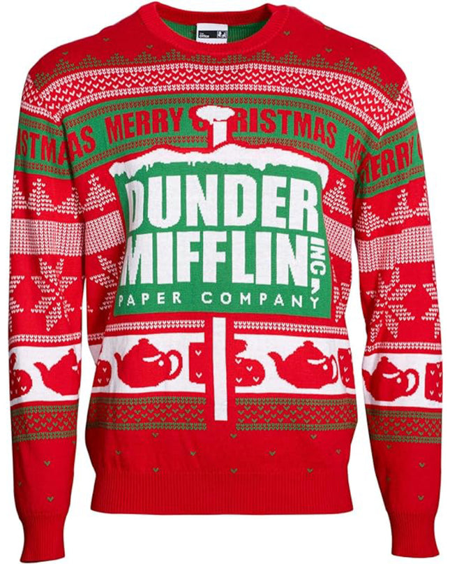 Le pull de Noël moche de Dunder Mifflin dans The Office