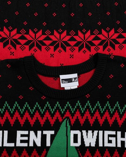 Pull de Noël moche de Dwight, le personnage silencieux du bureau