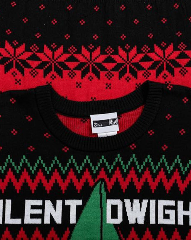 Pull de Noël moche de Dwight, le personnage silencieux du bureau