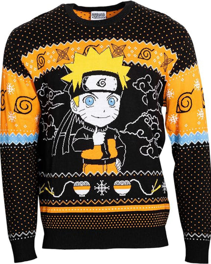 Pull de Noël moche Naruto Ship Chibi
