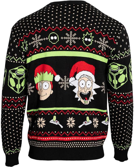 Pull moche Rick et Morty « Reprenez-vous en main »