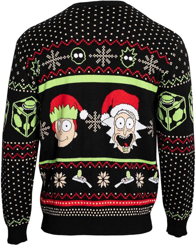 Pull moche Rick et Morty « Reprenez-vous en main »