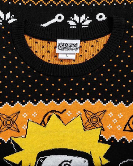 Pull de Noël moche Naruto Ship Chibi